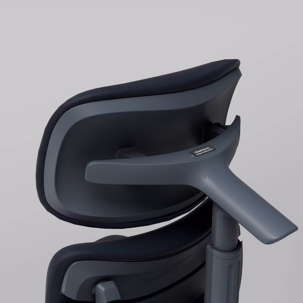Кресло LiberNovo Omni Dynamic OC1 Midnight Black, 48 см, глобальная версия, с подставкой под ноги