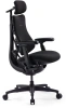 Кресло Libernovo Omni SE/S1, механическая версия, Obsidian Black, 45 cm, глобальная версия, с подставкой под ноги