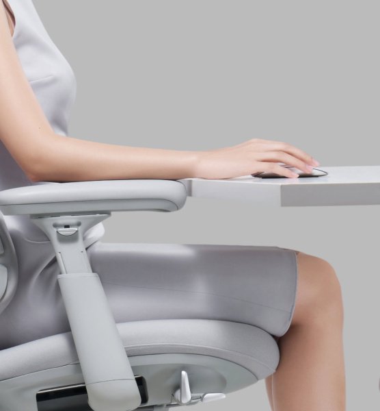 Кресло LiberNovo Omni Dynamic OC1 Space Grey, 48 см, глобальная версия, с подставкой под ноги